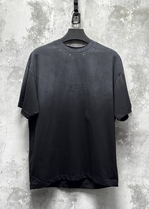 Футболка оверсайз із зірками градієнт чорна MFStore Изображение Футболка оверсайз із зірками градієнт чорна MFStore