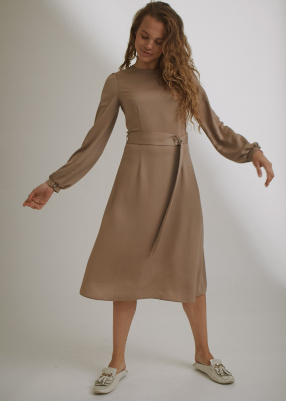 Платье Grace Camel Изображение Платье Grace Camel