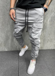 Джоггеры мужские с накладными карманами серые Mfstore Изображение Джоггеры мужские с накладными карманами серые Mfstore