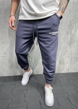 Штани спортивні сірі paris MFStore Изображение Штани спортивні сірі paris MFStore