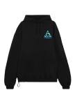 Худи Replicant Girl 1.0 Oversized Black Hood Изображение Худи Replicant Girl 1.0 Oversized Black Hood