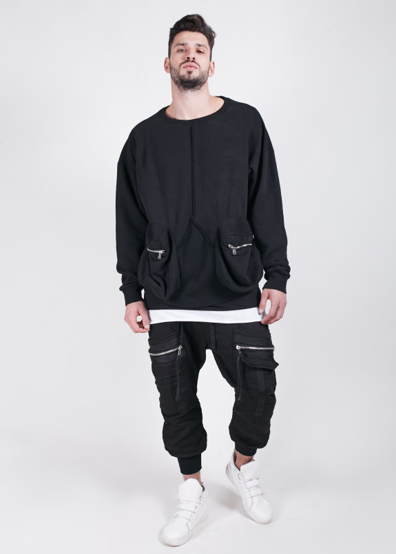 Кофта с большими карманами MFStore Изображение Кофта с большими карманами MFStore