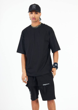 Футболка оверсайз базова чорна MFStore Изображение Футболка оверсайз базова чорна MFStore