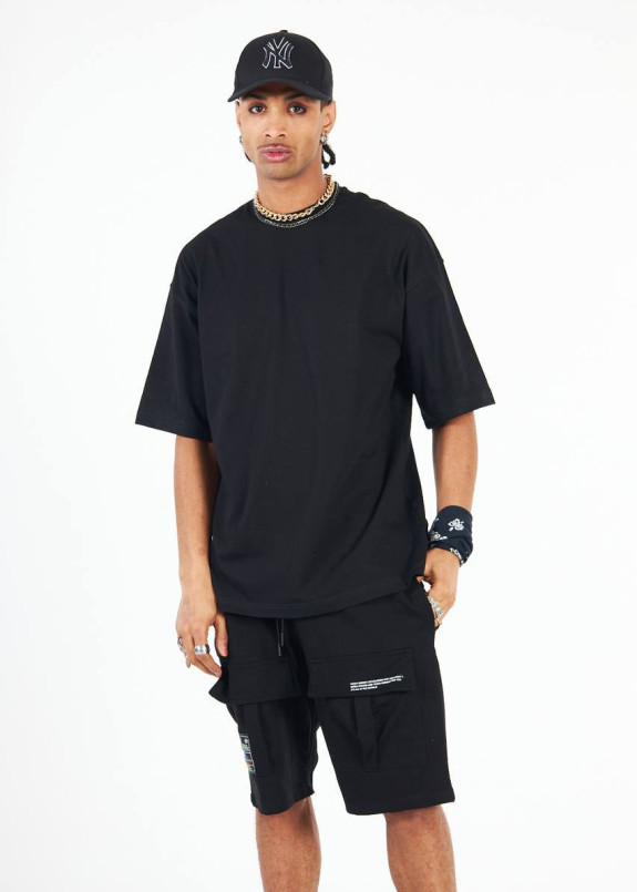 Футболка оверсайз базова чорна MFStore Изображение Футболка оверсайз базова чорна MFStore