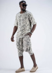 Костюм вільного крою бавовняний з малюнком MFStore Изображение Костюм вільного крою бавовняний з малюнком MFStore