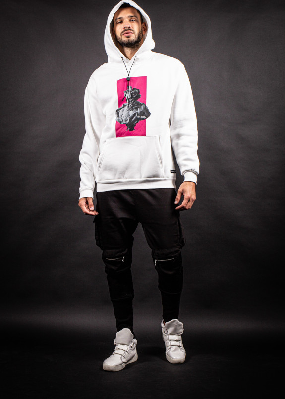 Худи белое SO BAD MFStore Изображение Худи белое SO BAD MFStore