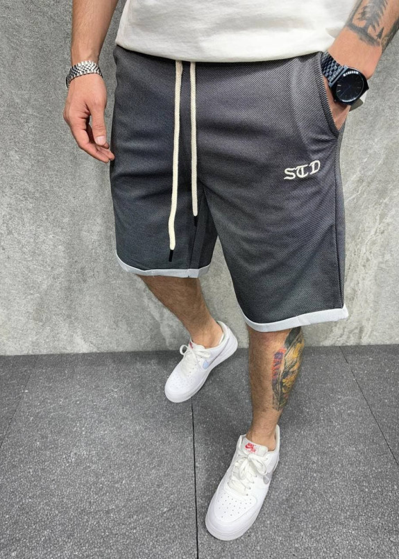 Шорты текстильные темно-серые Mfstore Изображение Шорты текстильные темно-серые Mfstore