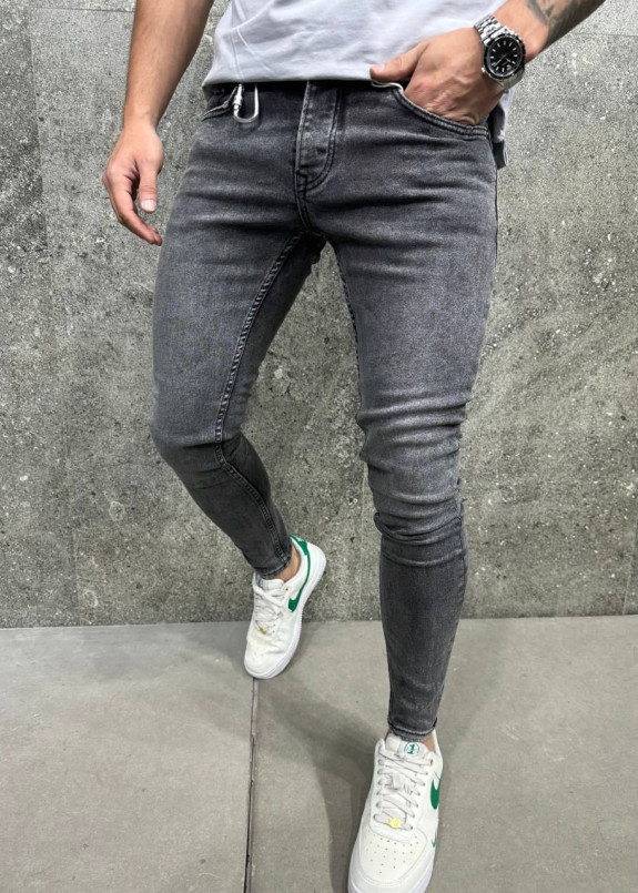 Джинси вузькі до низу сірі MFStore Изображение Джинси вузькі до низу сірі MFStore