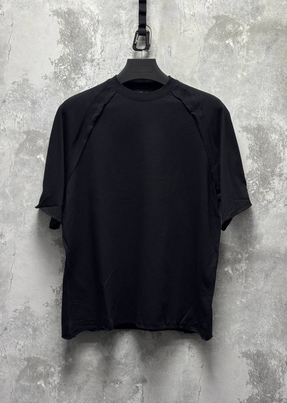 Стильна базова футболка чорна MFStore Изображение Стильна базова футболка чорна MFStore