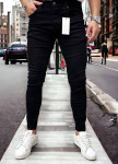 Джинси чоловічі вузькі до низу чорні MFStore Изображение Джинси чоловічі вузькі до низу чорні MFStore