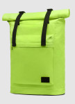 Большой рюкзак ролл-топ кислотного цвета с внешним карманом Изображение Большой рюкзак ролл-топ кислотного цвета с внешним карманом