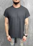 Асимметричная футболка с рифлением MFStore Изображение Асимметричная футболка с рифлением MFStore