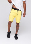 Шорты мужские с лампасами желтые Изображение Шорты мужские с лампасами желтые