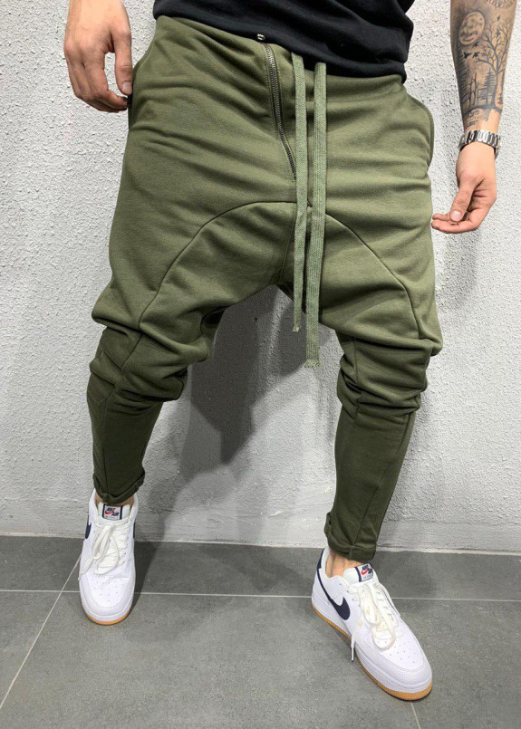 Штаны галифе с молнией спереди хаки MFStore Изображение Штаны галифе с молнией спереди хаки MFStore