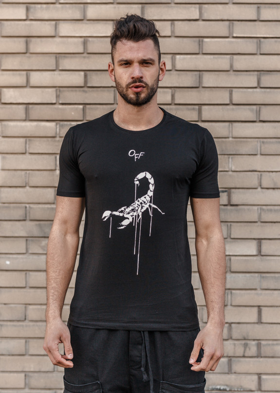 Футболка с скорпионом Mfstore Изображение Футболка с скорпионом Mfstore