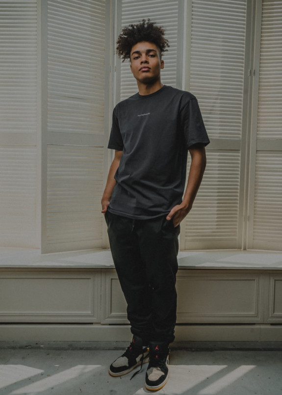 Штаны черные джоггеры рип стоп Изображение Штаны черные джоггеры рип стоп