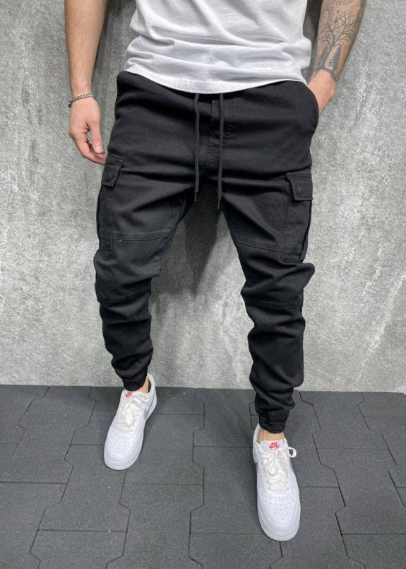 Джоггери карго чорні MFStore Изображение Джоггери карго чорні MFStore