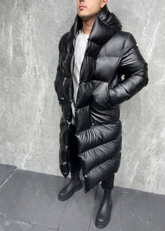 Парка дизайнерская оверсайз черная MFStore Изображение Парка дизайнерская оверсайз черная MFStore