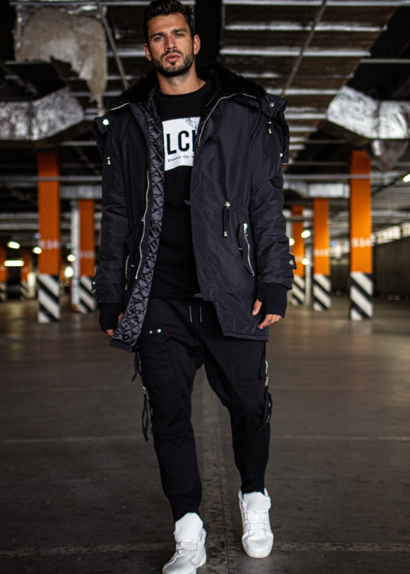 Парка со шнурками на поясе MFStore Изображение Парка со шнурками на поясе MFStore