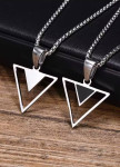 Намисто з трикутником хром MFStore Изображение Намисто з трикутником хром MFStore