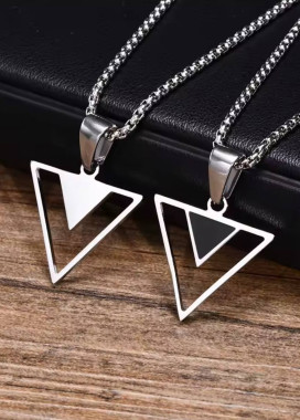Намисто з трикутником хром MFStore Изображение Намисто з трикутником хром MFStore