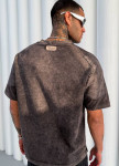 Футболка оверсайз виварена зі вставками на плечах темно-сіра MFStore Изображение Футболка оверсайз виварена зі вставками на плечах темно-сіра MFStore