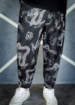Штани дизайнерські вільного крою з драконами MFStore Изображение Штани дизайнерські вільного крою з драконами MFStore