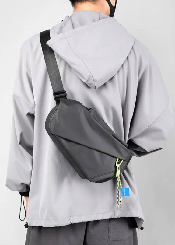 Чоловіча сумка через плече чорна MFStore Изображение Чоловіча сумка через плече чорна MFStore