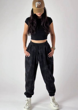 Стильні штани вільно крою унісекс з драконами MFStore Изображение Стильні штани вільно крою унісекс з драконами MFStore