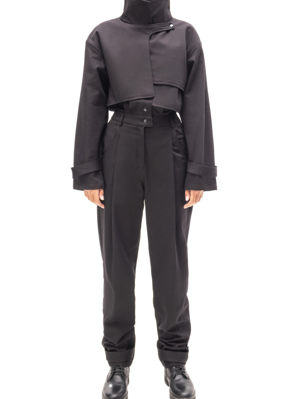 Комбинезон женский с двойным верхом Изображение Комбинезон женский с двойным верхом