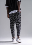 Штани вільного крою з малюнками чорні MFStore Изображение Штани вільного крою з малюнками чорні MFStore