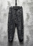 Штани вільного крою з малюнком абстракція на манжеті MFStore Изображение Штани вільного крою з малюнком абстракція на манжеті MFStore