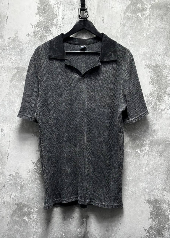 Футболка чоловіча виварена темно-сіра MFStore Изображение Футболка чоловіча виварена темно-сіра MFStore