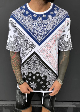 Футболка с узором MFStore Изображение Футболка с узором MFStore