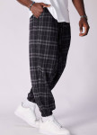 Стильні штани вільного крою галіфе в клітинку MFStore Изображение Стильні штани вільного крою галіфе в клітинку MFStore