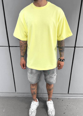 Футболка oversize базова жовта MFStore Изображение Футболка oversize базова жовта MFStore