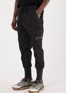 Джогери карго чорні на манжетах MFStore Изображение Джогери карго чорні на манжетах MFStore