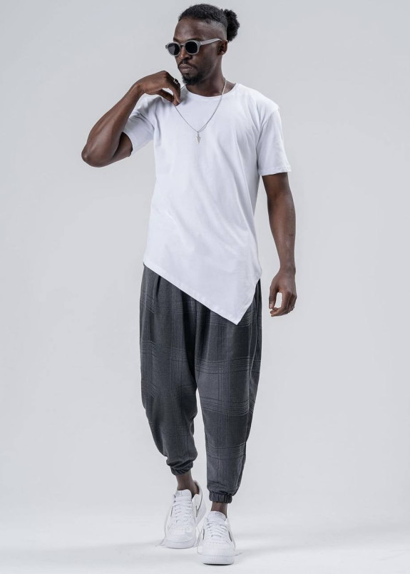 Футболка базова асиметрична біла MFStore Изображение Футболка базова асиметрична біла MFStore