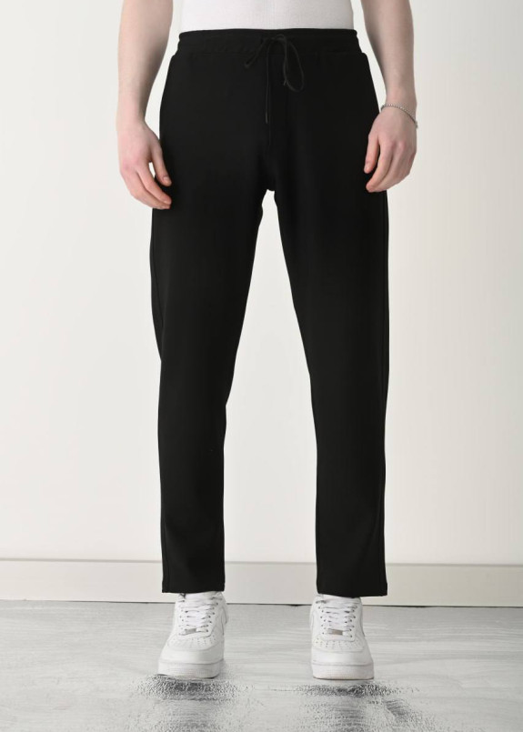 Брюки чоловічі легкі прямі чорні MFStore Изображение Брюки чоловічі легкі прямі чорні MFStore