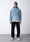 Худі оверсайз базове блакитне MFStore Изображение Худі оверсайз базове блакитне MFStore