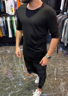 Мужская футболка с стропами MFStore Изображение Мужская футболка с стропами MFStore