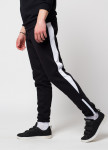 Изображение Спортивные штаны мужские чёрные с белым Рокки Tur streetwear