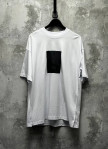 Футболка вільного крою з принтами і текстом біла MFStore Изображение Футболка вільного крою з принтами і текстом біла MFStore