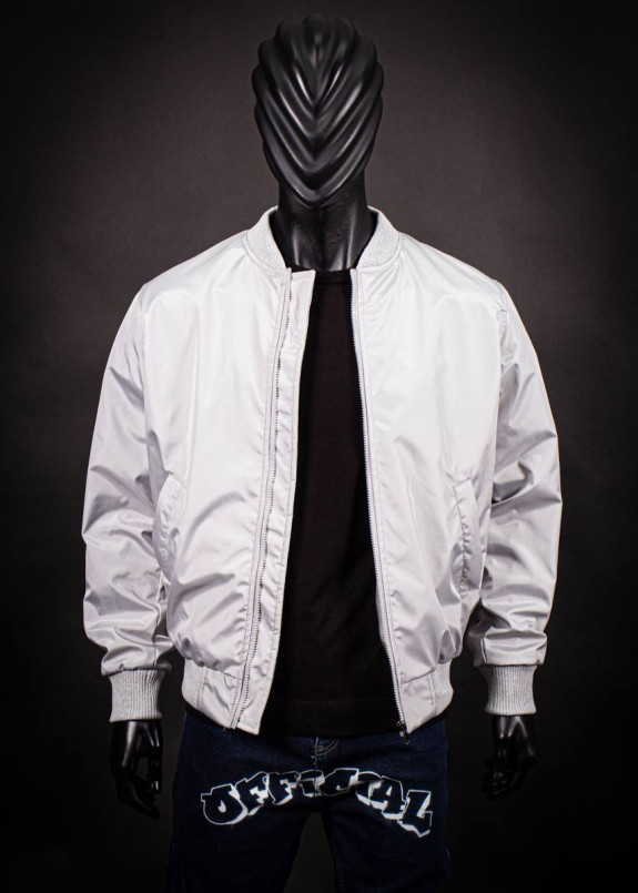 Бомбер базовий чоловічій сірий MFStore Изображение Бомбер базовий чоловічій сірий MFStore