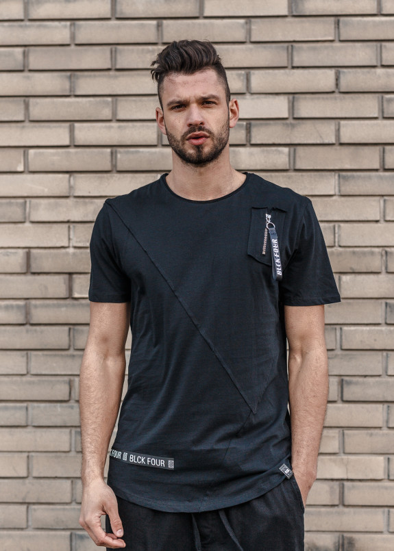 Футболка со стежкой на кармане Mfstore Изображение Футболка со стежкой на кармане Mfstore