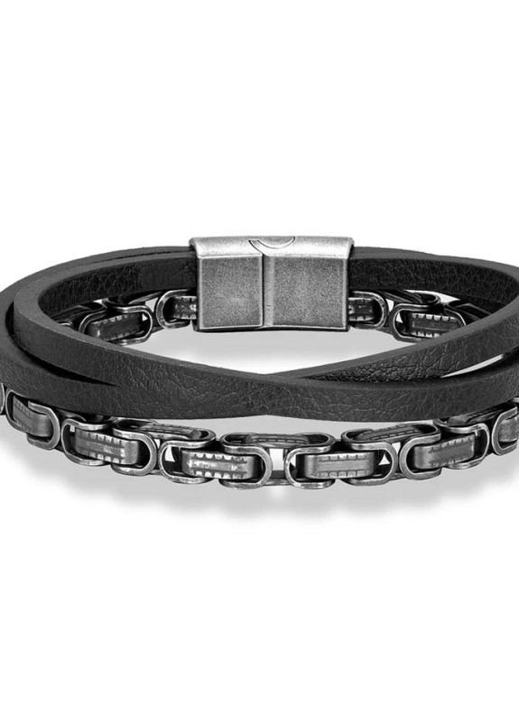 Модний браслет у стилі стім панк чорний MFStore Изображение Модний браслет у стилі стім панк чорний MFStore