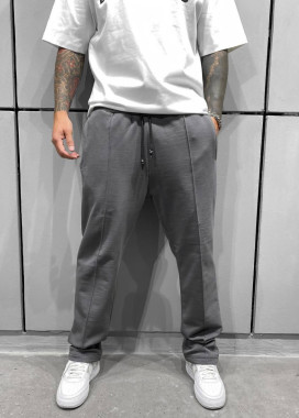 Спортивные штаны со стрелками серые MFStore Изображение Спортивные штаны со стрелками серые MFStore