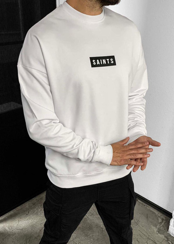 Свитшот белый Saints MFStore Изображение Свитшот белый Saints MFStore