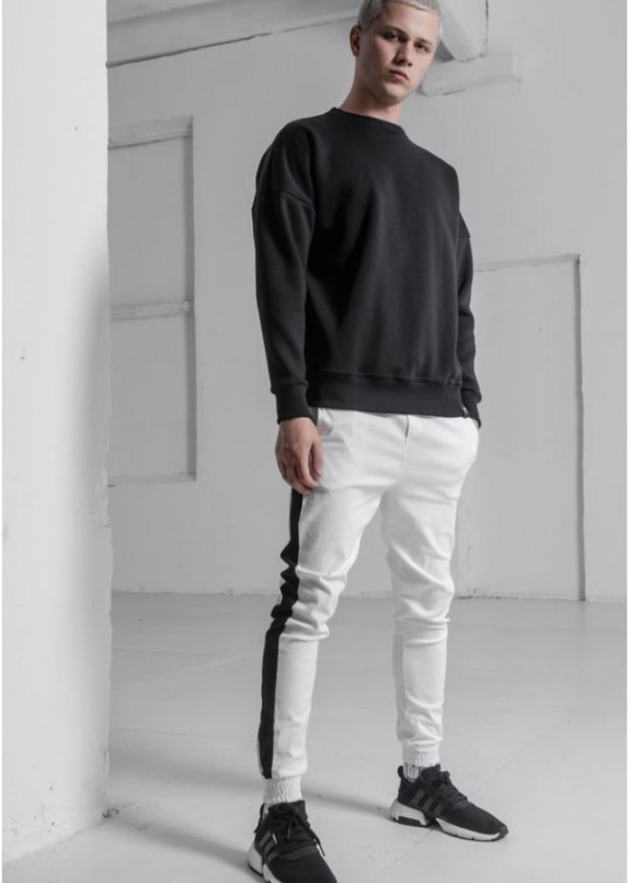 Свитшот мужской OVERSIZE на флисе черный Изображение Свитшот мужской OVERSIZE на флисе черный