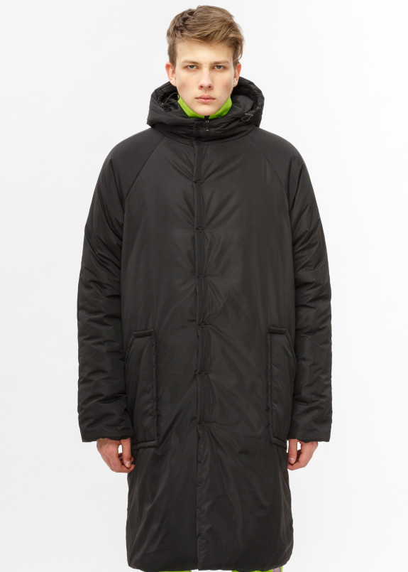 Пуховик черный мужской Roussin Изображение Пуховик черный мужской Roussin